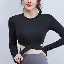  Criss-Cross Yoga Top