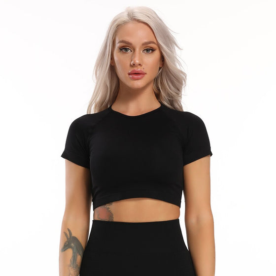 Vinyasa Cropped Tee