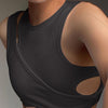 Bandage Asymmetrical Yoga Top