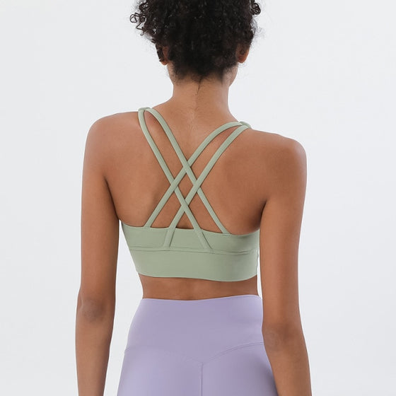 Crossback Yoga Bra